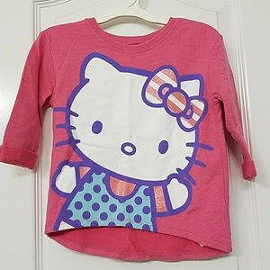 Toddler girl hello kitty sweater
